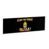 Yoladsume Us First Sergeant Kosovo Veteran Transparent Acrylic Desk Nameplate Durable Shatter-Resistant Personalized Desk Decor