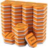 YooNotee 48 Pack Crayon Magnetic Dry Erase Erasers, Mini Whiteboard Dry Erasers Back to School Supplies Chalkboard Cleaning Pads for Classroom Office Kindergarten Decor