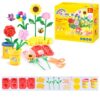Yositochuan Flower Dough Play Set for Kids Ages 3 4 5 6 7 8