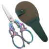 YOUGUOM 5.3in Crafting Scissors with Cover, Multipurpose Shears