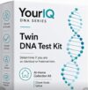 YourIQ Twin DNA Test Kit for Two Twins