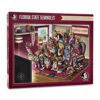 YouTheFan NCAA Florida State Seminoles Purebred Fans 500pc Puzzle - A Real Nailbiter