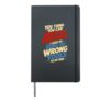 You Think You Can Hurt My Feelings Wrong Tools Vintage Dad Hardcover Journal, Black