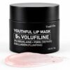 YouthVibe Lip Sleeping Mask – Advanced Hydrating Lip Mask with PDRN, Collagen & Hyaluronic Acid for Deep Moisture & Smooth Lip Texture Day & Night, Pack of 1