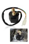 Ypoyney GY6 Starter Solenoid Relay, 4-Stroke Engine Starter Relay for 50cc 110cc 125cc 150cc 200cc 250cc ATV, Go Kart, Moped, Scooter, Dirt Pit Bike, Universal Starter Relay Solenoid Replacement Part