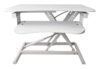 YQDDM Lifting Desktop Computer Table,Standing Desk， Converter Board Display Workstation Office Stand Demo Laptop Lifter Easy to Sit Or to Reduce(White)