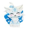 YSBRING 50000-Piece Adult Edition Blue & White Mythical Nine-Tailed Fox Micro Building Blocks Set | Large-Size Collectible DIY Assembly Model with Tight Interlocking Fit