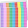 YSHIHE Colored Dot Stickers, 3510 PCS, 1/2" Round 9 Colors Coding Labels