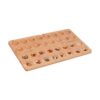 Yunmeryker Board Game Folding Game Board Colored Stones Marble Chess Set Birthday Present Suitable for Family Game Supplies
