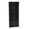 Yunseity 100W Monocrystalline Solar Panel Kit with Solar Charge Controller, Energy Storage OBD Charging for Car, Anti Loss Charging for Phone Tablet Camera