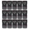 YUQILIN 16 Pack 2 Line Engineering Scientific Calculator, Basic Construction Multi-Function Large Display Pocket Calculators Ideal for Office School Teacher Student Finance Math Chemistry Bussiness