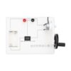YWBL-WH Energy Conversion Science Kit, Windmill Generator Hand Cranked Solar Power Basic Electric Circuit Learning STEM Physics Experiment Set for Kids Teens