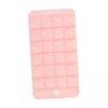 YWJLQH 2X Classroom Pocket Chart Organizer, Clear PVC Pockets Pink Oxford Cloth Wall Or Door Hanging Storage Bag