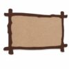 YWJLQH Felt Board for Wall Display, Home, or Jewelry Display, 12mm Thick, Pin Board for Office, for Kitchen, Light Yellow Baseboard + Dark Camel Frame, 60cm H x 80cm W
