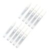 YWLUUOO 10Pcs Refill Able Markers Empty Markers Pen Easy to Refill with Multiple Inks Colors for Students Hobbyists and Crafting Empty