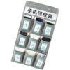 YWLUUOO 9 Pocket Charts for Classroom Phones Pocket Charts Hanging Organizers with Hooks Wall Organizers