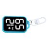 YWLUUOO Miniature Electronic Clock Keychain with Precisions Movements School Exam Digital Watch for Backpack Bag Belts Miniature Keychain Electronic Watch