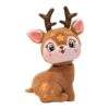 YWLUUOO Multisize Velvety Reindeer Stuffed Doll Perfect for Seasonal Decorations Exchange Sturdy Plush Toy Multiple Size Plush Deer