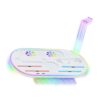 YWLUUOO Purpose Dock ABS Card Storage Space Charging Platform for Gaming Accessories Charging Dock