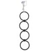 YWLUUOO Snake Climbing Toy with Detachable Rings Reptiles Exercise Chain for Terrarium Setup Reptiles Tanks Accessories