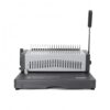 YWMJZEU Document Binding Machine Manual Comb Binder Punch Organizer Metal Construction Paper Documents Suitable for School Office Study