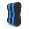 YWMJZEU Swimming Pull Floats Buoyant Kickboard Swim Training Board for Kids, Black and Blue Five-Layer Angled