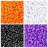 Yxtwaeh 1200 Pcs Halloween Pony Beads Plastic Bead for Daily Festival Craft