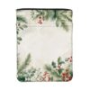 YzgWjBhd Winter Botanical Border Printed Book Sleeve Cover