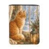 YzgWjBhd Winter Window Cat Printed Book Sleeve Cover