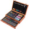 ZAICOLER 142 Piece Wood Box Art Painting Drawing Set