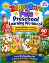 ZappyBarn Pals Preschool Learning Workbook: Fun ABC Tracing, Number Practice, Shapes, Counting, Matching, and Coloring for Ages 3–6