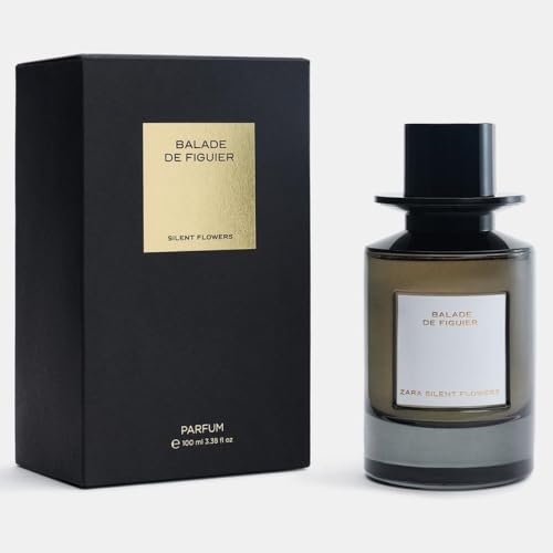 Zara Balade de Figuier Perfume, Green Woody Fragrance with Fig Leaf, Fig and White Musk Notes, Created with Jo Malone CBE, Long-Lasting Concentrated Perfume, 100ml (3.4 fl. oz.)
