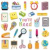ZCCLINN Classroom Teacher Management Magnet - 27PCS You Will Need Magnetic Classroom Organization Teaching Tool Supplies, Back to School Bulletin Board Decoration for Elementary Blackboard Whiteboard