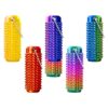 ZCFLCK 5Pcs Spiky Fidget Toy, Tactile Sensory Cylinder for Anxiety & Stress Relief, Portable Pocket Size Fidget for Adults, Office and Travel