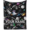 ZCJB-WSRY Custom Planet Throw Blanket 50"x40" for Girls Boys Kids Pet