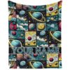 ZCJB-WSRY Custom Planet Throw Blanket 70"x50" for Teens Women Men