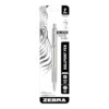 Zebra Pen STEEL F-701 Retractable Ballpoint Pen, Black Ink, 0.8mm, 1-Pack