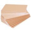 Zegrox 16 Pack Kraft Blank Notebooks for Writing, A5 Size 8.3 x 5.5in, 60 Pages Each, Bulk Sketchbook Journals Set for Travel Journal, Student, Kids, Writing