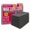 ZEMVIRA 12 Pack Lint Free Microfiber Magic Cleaning Cloths, Scratch-Free Reusable Washable Cleaning Rags, Streak Free Towels for Glass Kitchen Car Surfaces