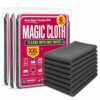 ZEMVIRA 18 Pack Lint Free Microfiber Magic Cleaning Cloths, Scratch-Free Reusable Washable Cleaning Rags, Streak Free Towels for Glass Kitchen Car Surfaces