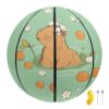 Zengppxfd Mint Capybara Basketball Size 5/7 for Girls Kids Teens Women