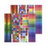 Zen Strips for Anxiety Relief and Focus, 8 Sensory Strips, Sandy Texture, Brights, Tactile Fidget S4