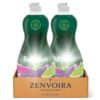 ZENVOIRA Cleaning Palmolive Liquid Dish Soap Lavender & Lime Scent 591ML-2 Ct