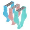 Zerodeko 3pcs Facial Hair Remover for Women Lightweight Handheld Manual Epilator with Hlps and Spring Material for Easy to Use Daily Face Hair Removal