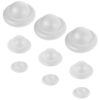 Zerodeko 9pcs Blank Foam Balls Set for Solar System Project with 7.6cm, 10.6cm, 14cm Spheres, Realistic Model to Simulate Rotation and Revolution, for Science Fair Project Kits and DIY