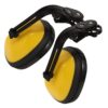 Zerodeko Industrial Hearing Protection Ear Muffs with Adjustable Fit and Abs Sponge Material, Noise Isolation Safety Hard Hat Ear Muffs for Work Environments and Industrial Use, Yellow