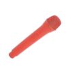 Zerodis Handheld Toy Red, ABS Microphone, 57g Kids Karaoke Mic for Easy Carry, Stage Practice and, Simulated Performance Prop for Children Parties (Red)