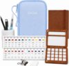 ZEROMX Mini Travel Watercolor Set with 24 Refillable Tubes
