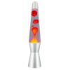 zhrisezlava Lamps 16 Inch, Red Wax in Purple Liquid Motion Lamp, Relaxing Night Light Mood Lighting for Bedroom Living Room, Aesthetic Home Office Decor, Gifts for Kids Adults, Silver Base.(2hao)