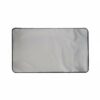 Ziociura Fire Resistant Pad Grill Mat Fireproof Mat Heat Silicone Coated Fiberglass Oil and Suitable for Backyard barbecues Camping Trips Patio fire Gatherings Home Decoration, Grey, 127-97cm